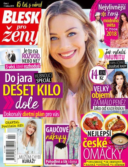 E-magazín Blesk pro ženy - 02/2019 - CZECH NEWS CENTER a. s.