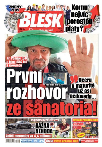 E-magazín Blesk - 8.1.2019 - CZECH NEWS CENTER a. s.