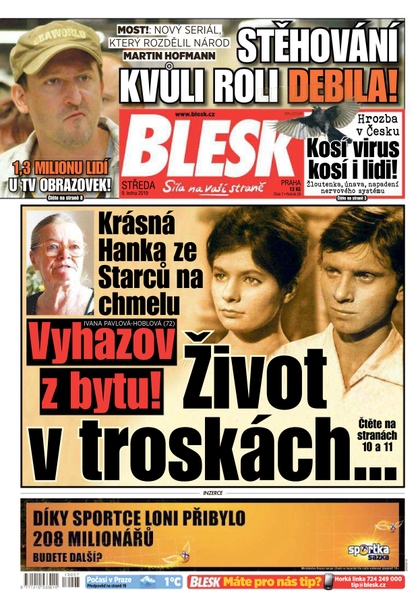 E-magazín Blesk - 9.1.2019 - CZECH NEWS CENTER a. s.