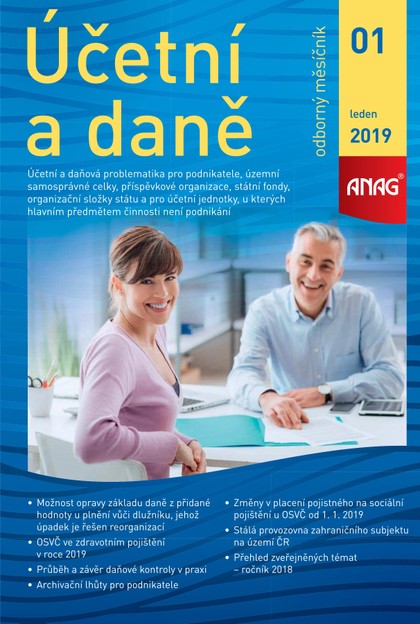 E-magazín ÚD 1/19 - ANAG, spol. s r.o.