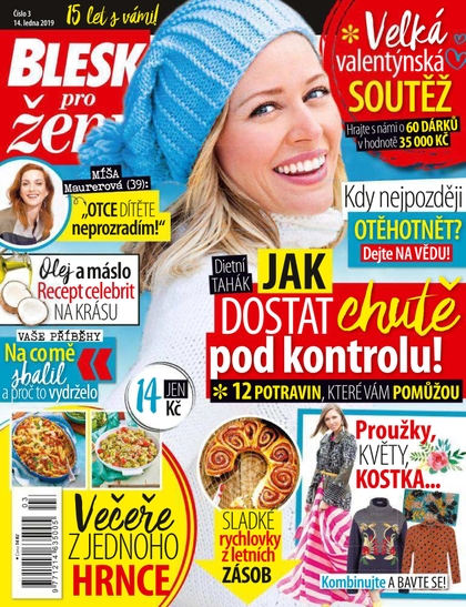 E-magazín Blesk pro ženy - 14.1.2019 - CZECH NEWS CENTER a. s.