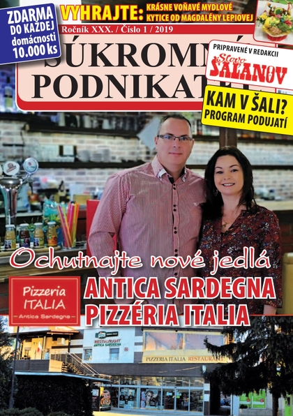 E-magazín Súkromný podnikateľ 1/2019 - Fantázia media, s. r. o.
