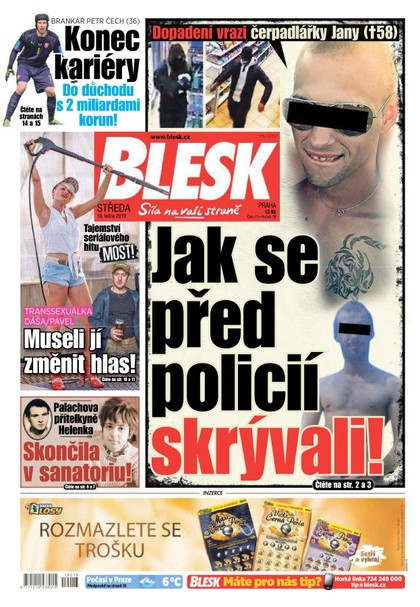 E-magazín Blesk - 16.1.2019 - CZECH NEWS CENTER a. s.