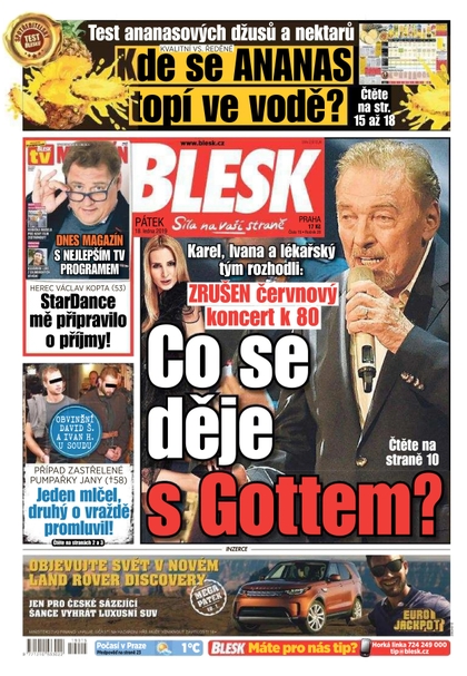 E-magazín Blesk - 18.1.2019 - CZECH NEWS CENTER a. s.