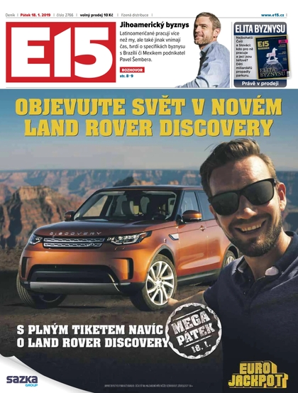 E-magazín E15 - 18.1.2019 - CZECH NEWS CENTER a. s.