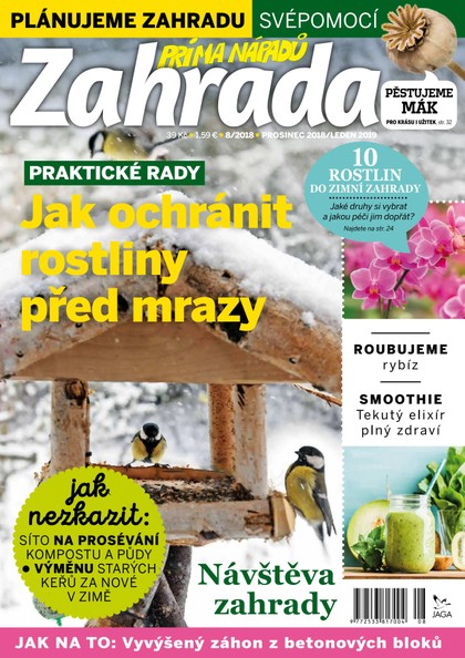 E-magazín Zahrada prima nápadů 8/2018 - Jaga Media, s. r. o.