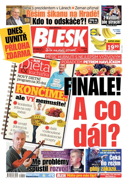 E-magazín Blesk - 21.1.2019 - CZECH NEWS CENTER a. s.