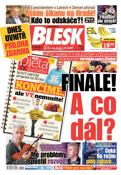 E-magazín Blesk - 21.1.2019 - CZECH NEWS CENTER a. s.