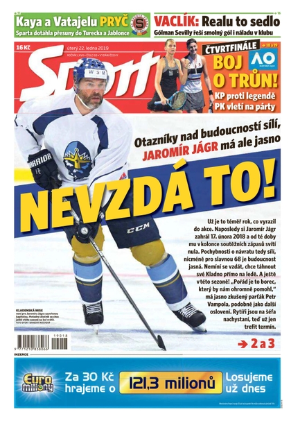 E-magazín Sport - 22.1.2019 - CZECH NEWS CENTER a. s.