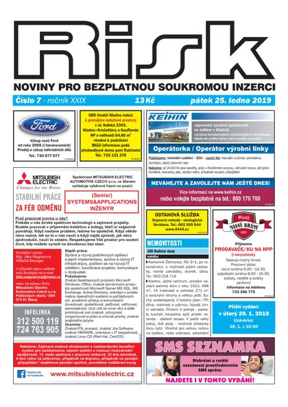 E-magazín Risk 7/2019 - Risk