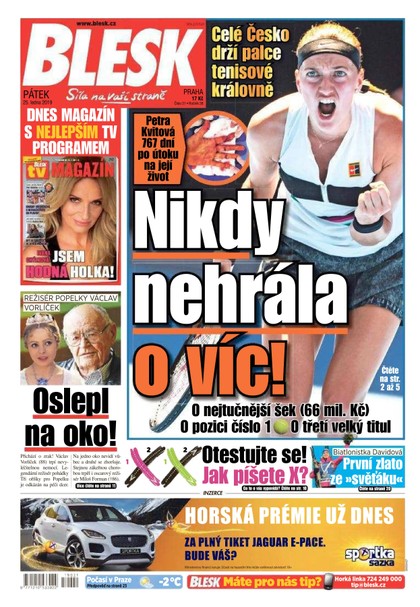 E-magazín Blesk - 25.1.2019 - CZECH NEWS CENTER a. s.