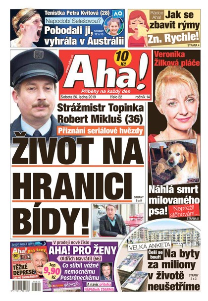 E-magazín AHA! - 26.1.2019 - CZECH NEWS CENTER a. s.