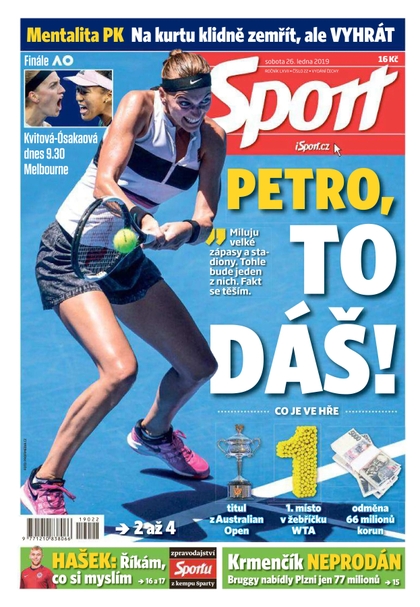 E-magazín Sport - 26.1.2019 - CZECH NEWS CENTER a. s.