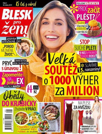 E-magazín Blesk pro ženy - 05/2019 - CZECH NEWS CENTER a. s.