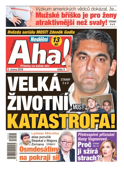 E-magazín Nedělní AHA! - 3.2.2019 - CZECH NEWS CENTER a. s.