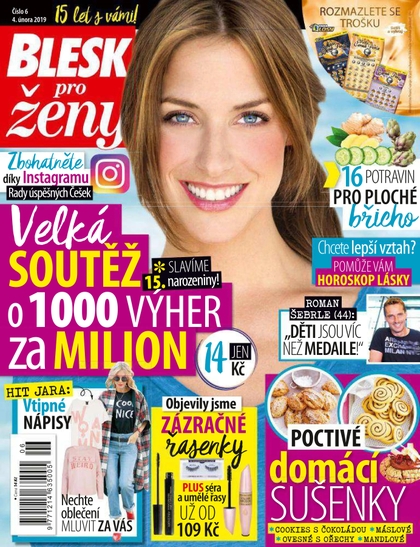 E-magazín Blesk pro ženy - 4.2.2019 - CZECH NEWS CENTER a. s.