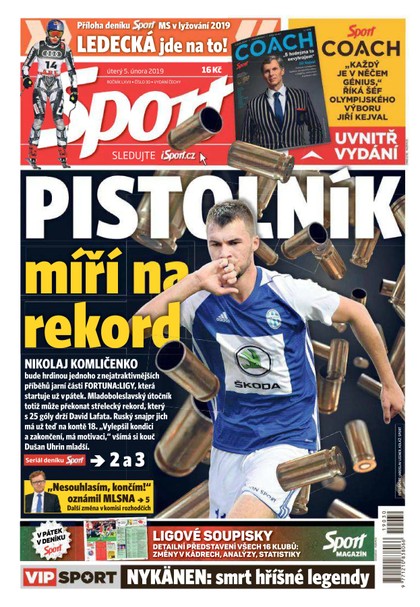 E-magazín Sport - 5.2.2019 - CZECH NEWS CENTER a. s.