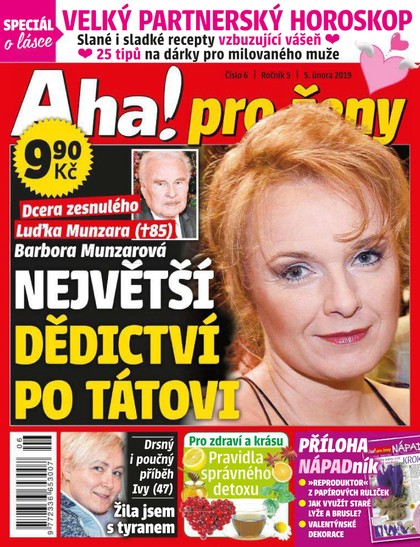 E-magazín AHA! pro ženy - 06/2019 - CZECH NEWS CENTER a. s.