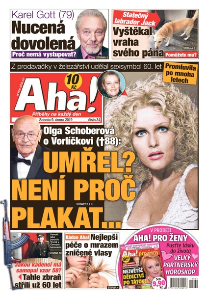 E-magazín AHA! - 9.2.2019 - CZECH NEWS CENTER a. s.