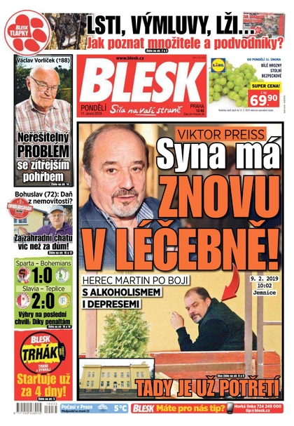 E-magazín Blesk - 11.2.2019 - CZECH NEWS CENTER a. s.