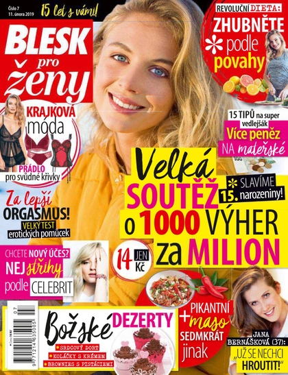 E-magazín Blesk pro ženy - 11.2.2019 - CZECH NEWS CENTER a. s.