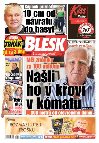 E-magazín Blesk - 12.2.2019 - CZECH NEWS CENTER a. s.
