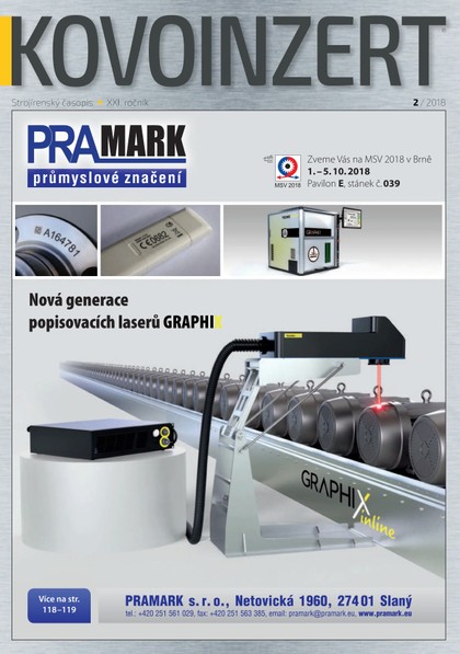 E-magazín Kovoinzert - 2/2018 - INFOCUBE s.r.o.