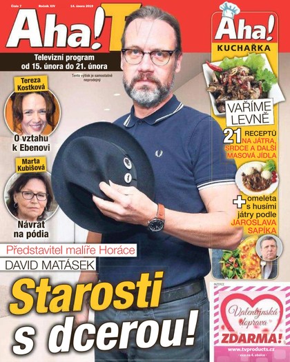 E-magazín AHA! Tv - 14.2.2019 - CZECH NEWS CENTER a. s.