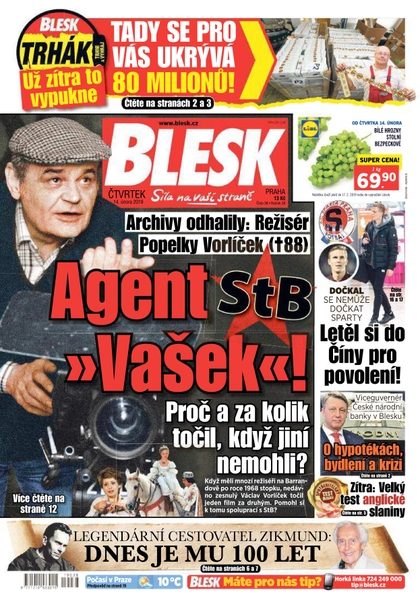 E-magazín Blesk - 14.2.2019 - CZECH NEWS CENTER a. s.