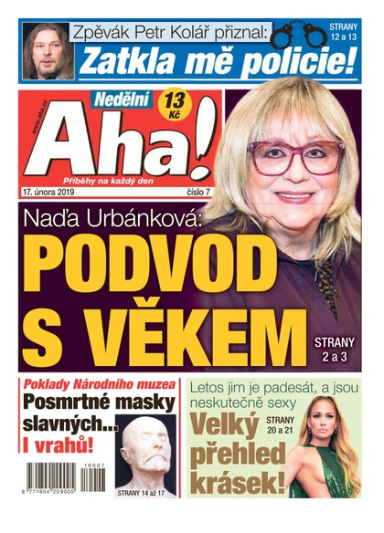 E-magazín Nedělní AHA! - 17.2.2019 - CZECH NEWS CENTER a. s.