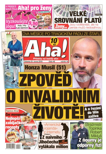 E-magazín AHA! - 23.2.2019 - CZECH NEWS CENTER a. s.