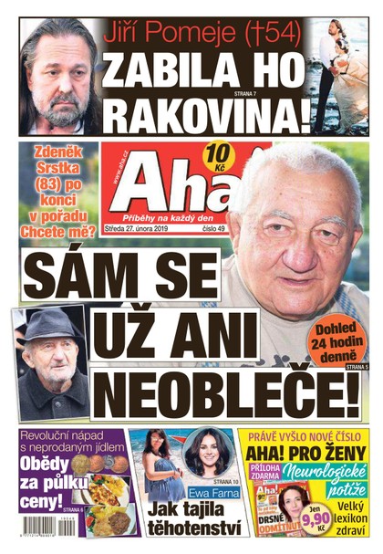 E-magazín AHA! - 27.2.2019 - CZECH NEWS CENTER a. s.