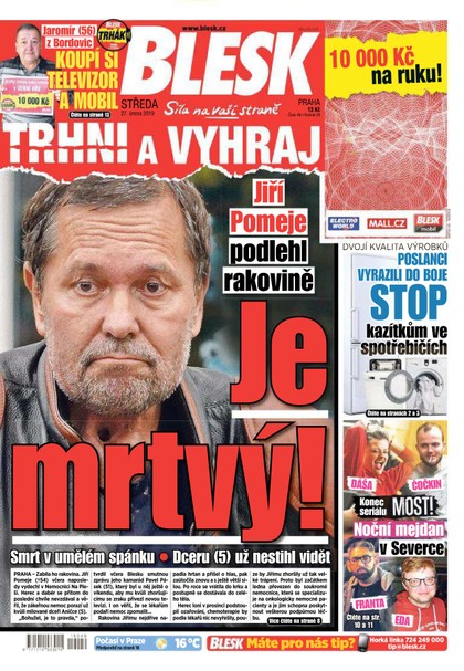 E-magazín Blesk - 27.2.2019 - CZECH NEWS CENTER a. s.