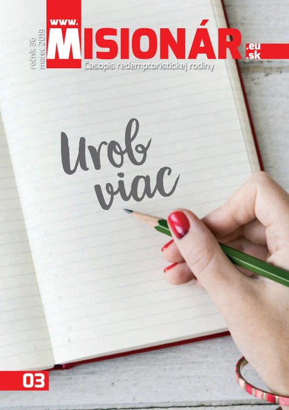 E-magazín Misionár 3/2019 - Redemptoristi – Vydavateľstvo Misionár