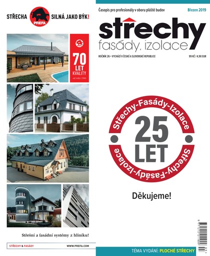 E-magazín Střechy-Fasády-Izolace 3/2019 - EEZY Publishing