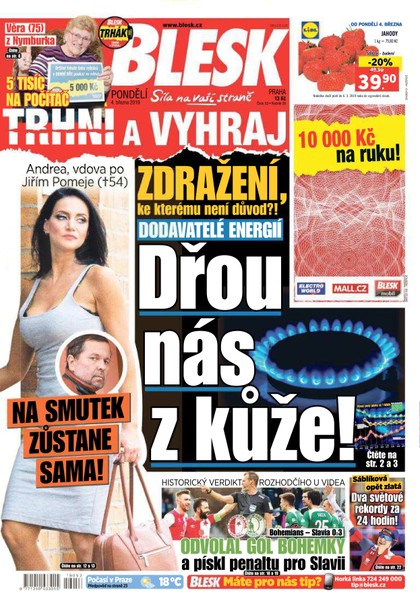 E-magazín Blesk - 4.3.2019 - CZECH NEWS CENTER a. s.