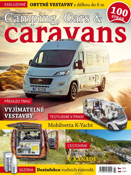 E-magazín Camping, Cars &amp; Caravans 2/2019 (březen/duben) - NAKLADATELSTVÍ MISE, s.r.o.