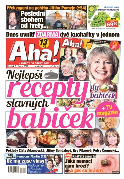 E-magazín AHA! - 7.3.2019 - CZECH NEWS CENTER a. s.