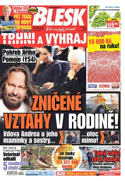E-magazín Blesk - 7.3.2019 - CZECH NEWS CENTER a. s.