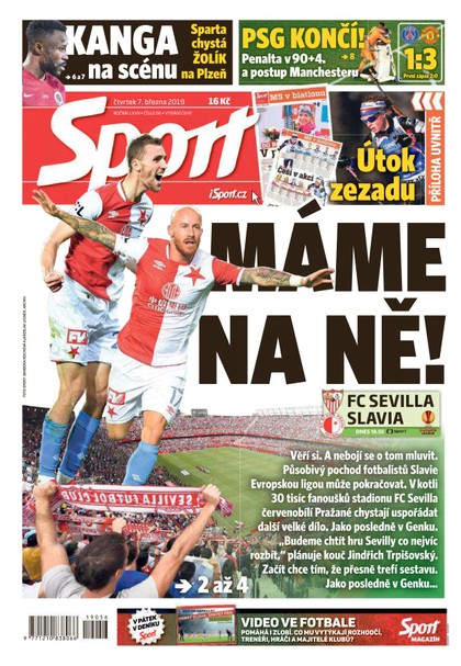 E-magazín Sport - 7.3.2019 - CZECH NEWS CENTER a. s.