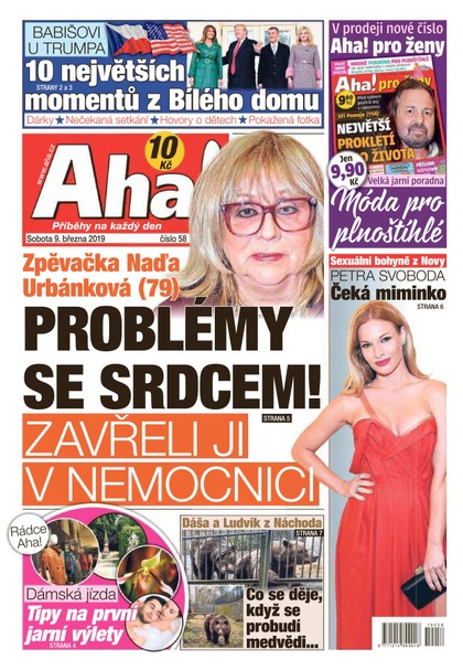 E-magazín AHA! - 9.3.2019 - CZECH NEWS CENTER a. s.