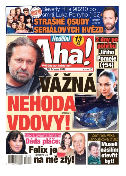 E-magazín Nedělní AHA! - 10.3.2019 - CZECH NEWS CENTER a. s.