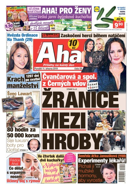 E-magazín AHA! - 11.3.2019 - CZECH NEWS CENTER a. s.