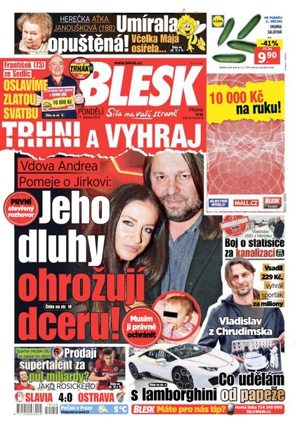 E-magazín Blesk - 11.3.2019 - CZECH NEWS CENTER a. s.