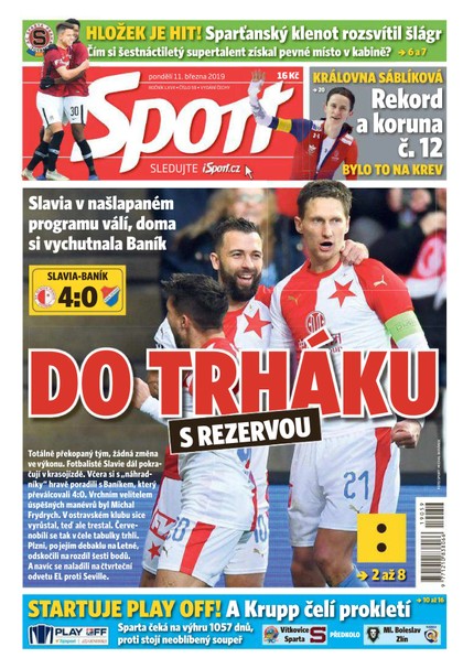 E-magazín Sport - 11.3.2019 - CZECH NEWS CENTER a. s.