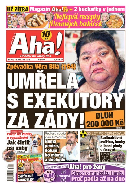 E-magazín AHA! - 13.3.2019 - CZECH NEWS CENTER a. s.