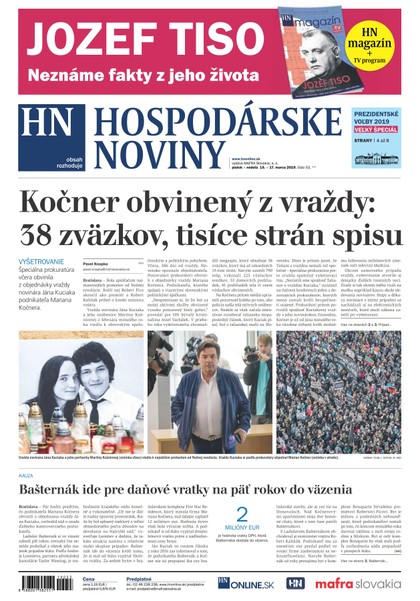 E-magazín Hospodárske noviny 15.03.2019 - MAFRA Slovakia, a.s.
