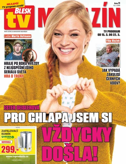 E-magazín Blesk Tv magazín - 15.3.2019 - CZECH NEWS CENTER a. s.