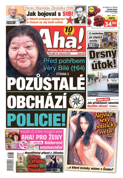 E-magazín AHA! - 18.3.2019 - CZECH NEWS CENTER a. s.