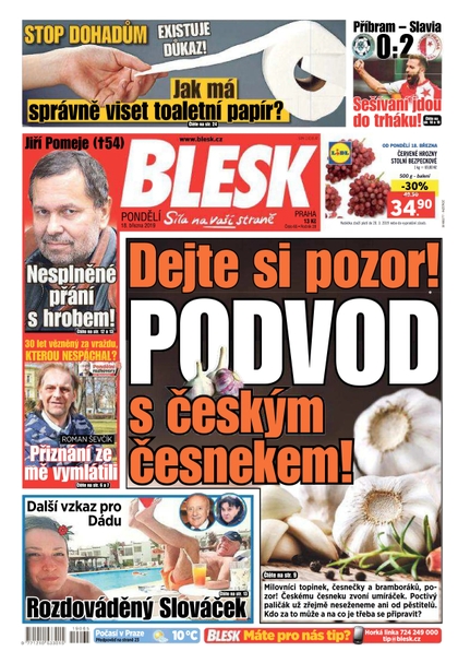 E-magazín Blesk - 18.3.2019 - CZECH NEWS CENTER a. s.